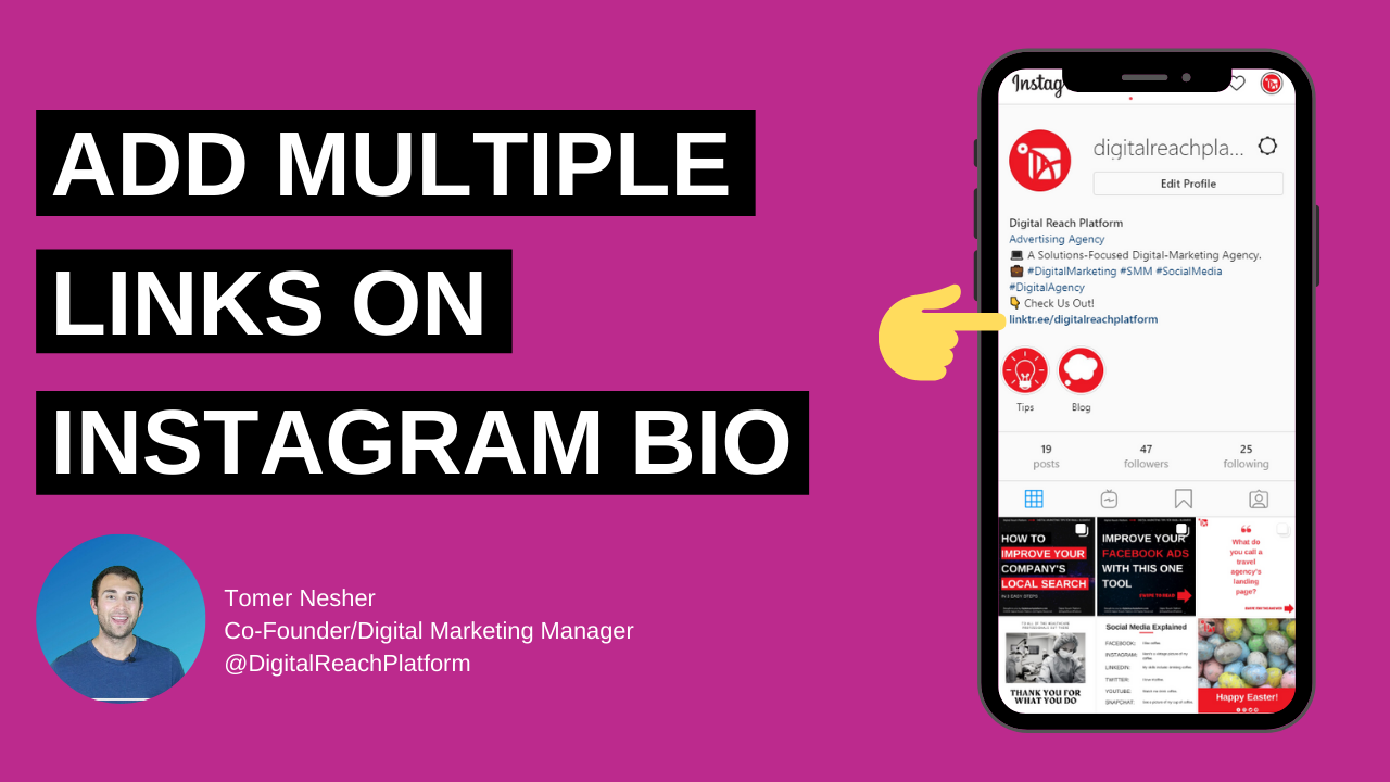 Read more about the article How To Add Multiple Links To Your Instagram Bio with Linktree